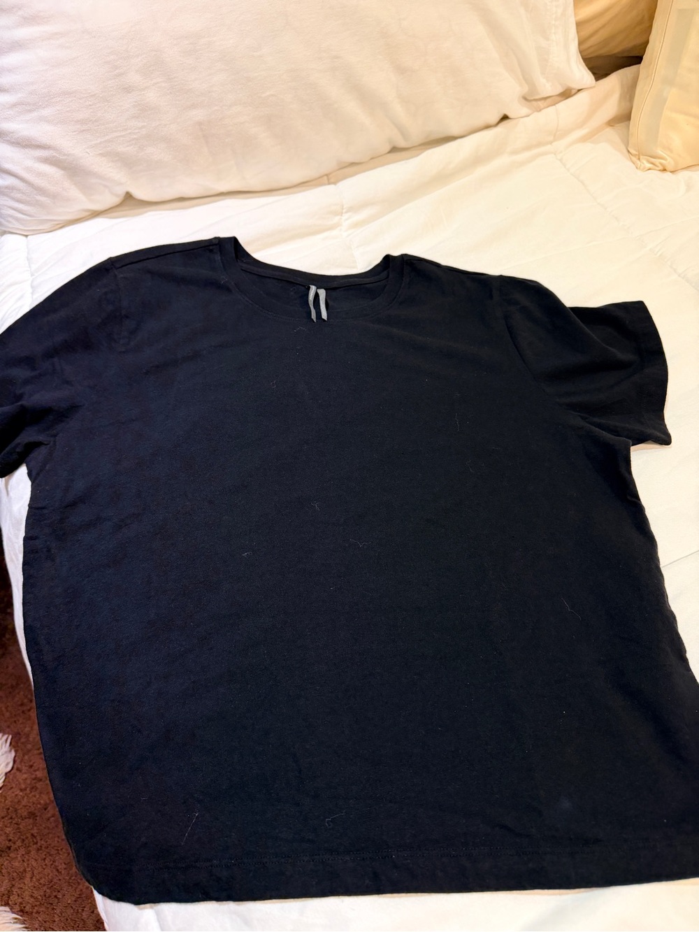 Anthropologie Classic Black Women’s Crew Neck T-Shirt